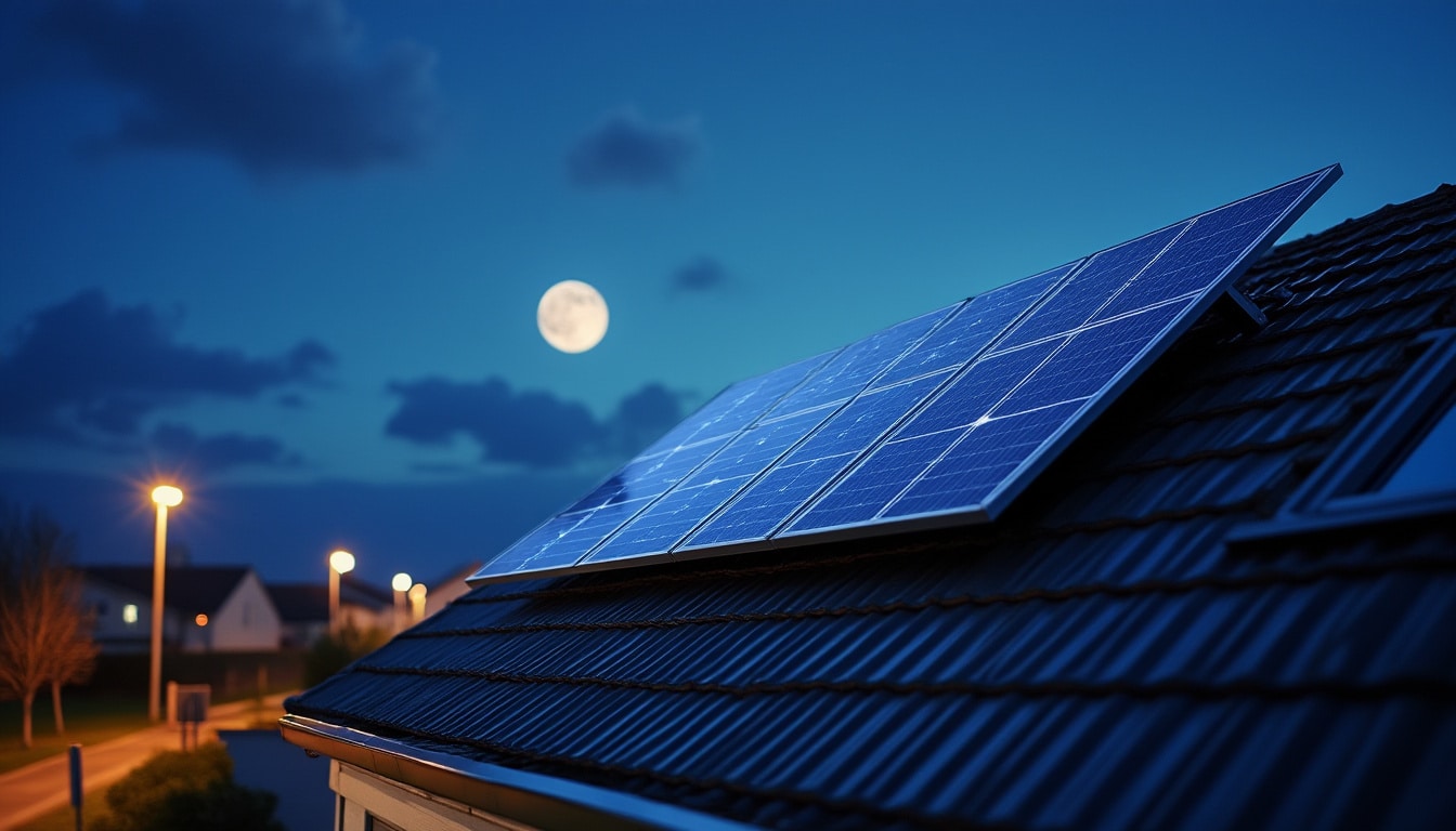 Panneau solaire de nuit : innovations et solutions pour produire l’électricité