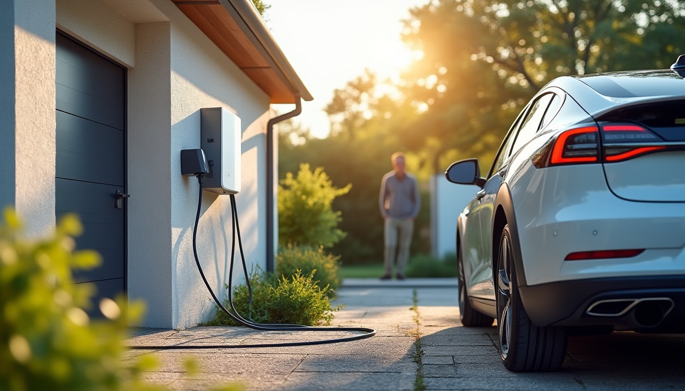 Illustration: Prise domestique ou borne dédiée : quelle solution pour la recharge de voiture électrique à la maison ?