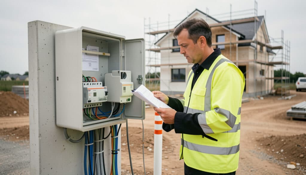 Compteur EDF de chantier : démarches, prix et durée