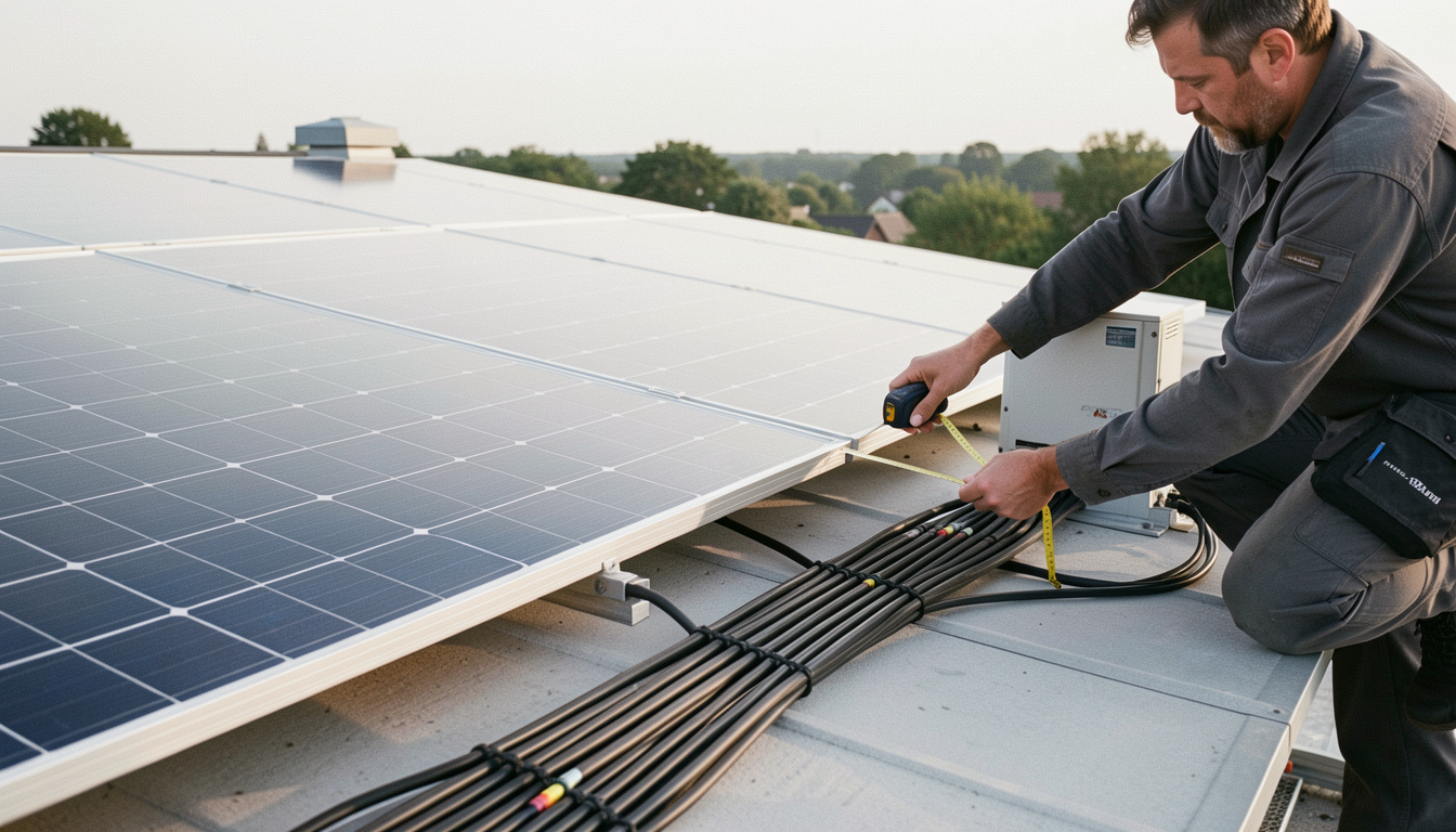 Longueur maximale d’un câble de panneau solaire
