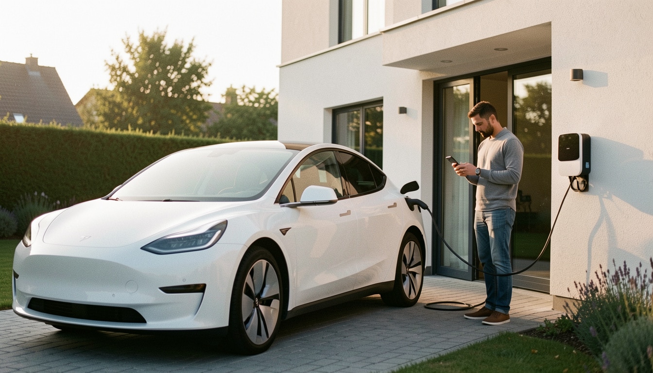 Recharger sa voiture électrique à la maison
