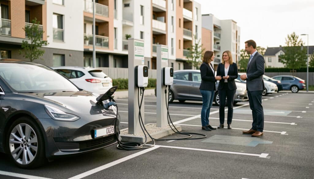 Bornes de recharge obligatoires : qui est concerné ?