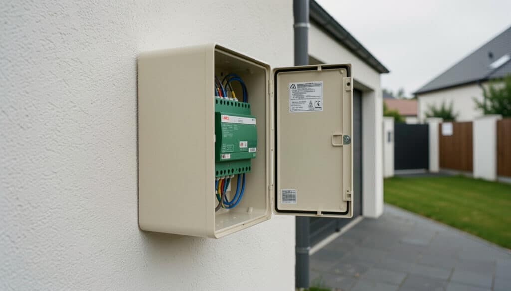Coffret de compteur Linky extérieur : règles et pose