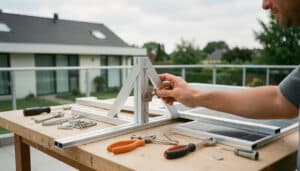 Fabriquer un support pour panneau solaire solide