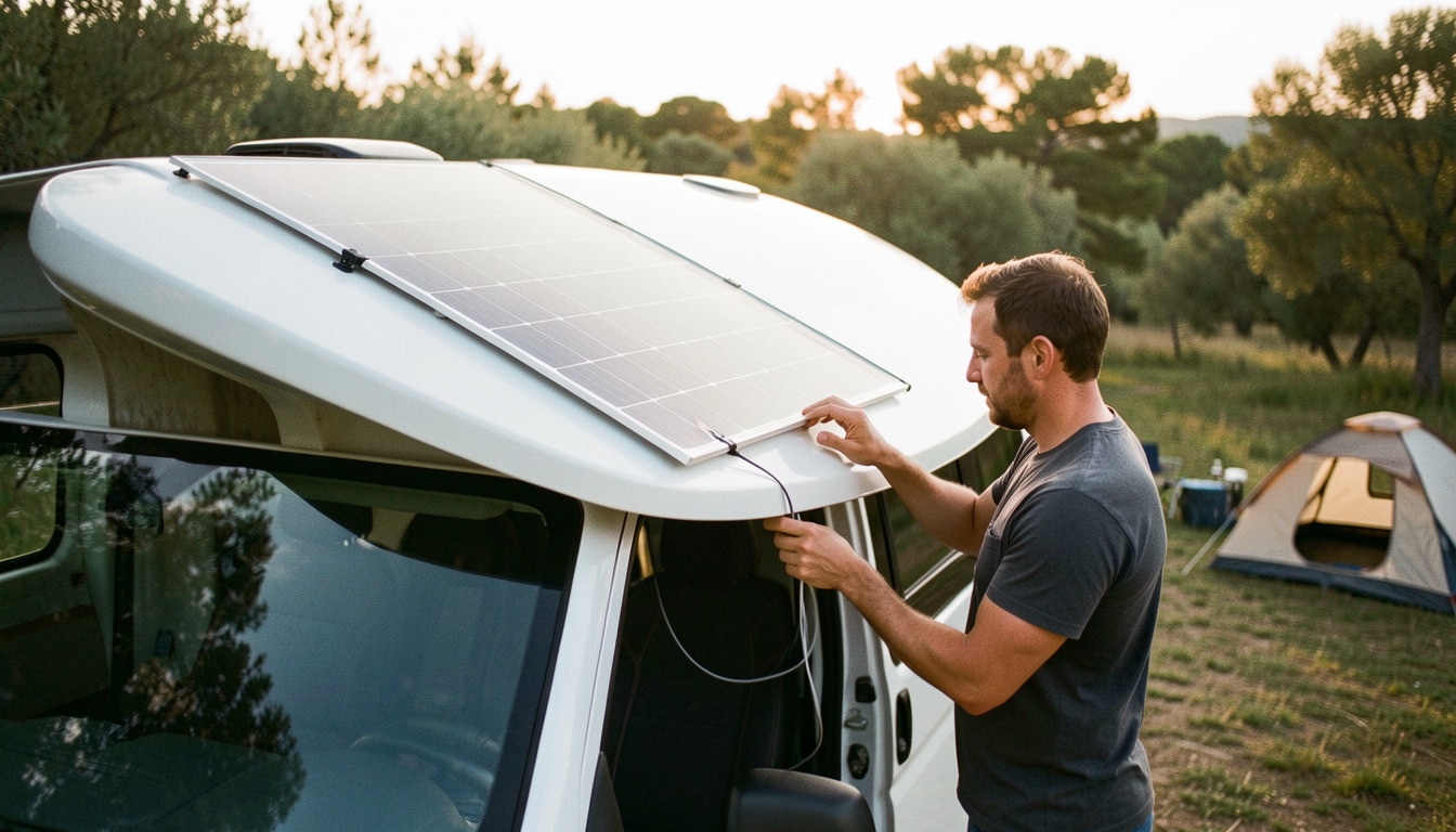 Panneau solaire souple 200 W : usages, pose et limites