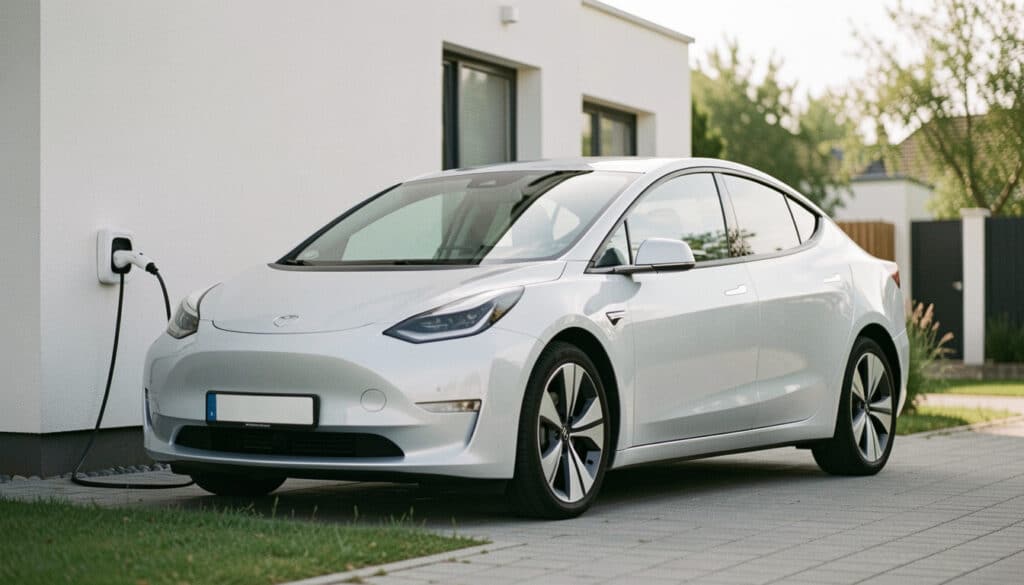 Recharger une voiture électrique sur une prise normale
