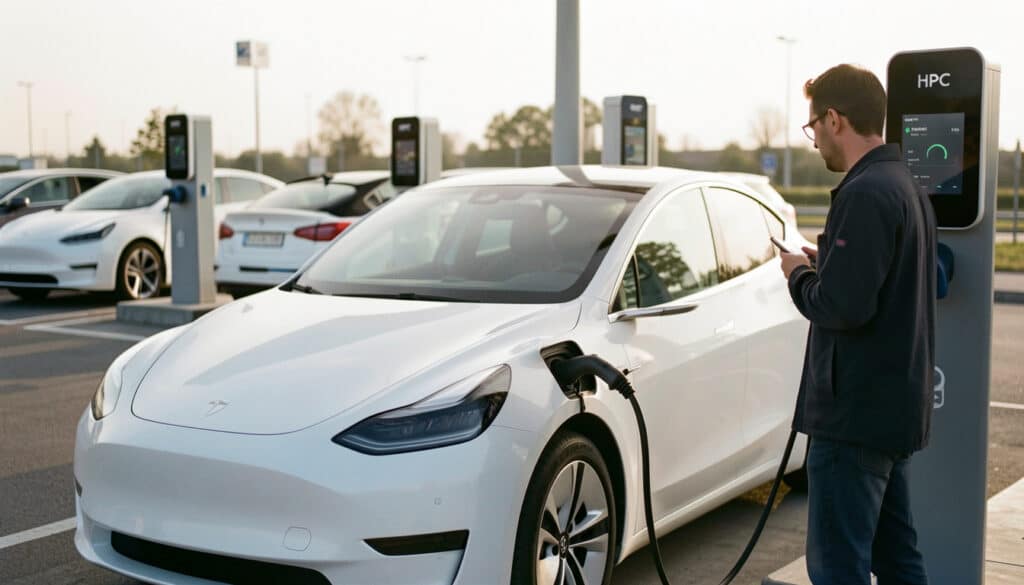 Recharge rapide d’une voiture électrique sans se tromper